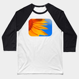 Sunflower Elegance Baseball T-Shirt